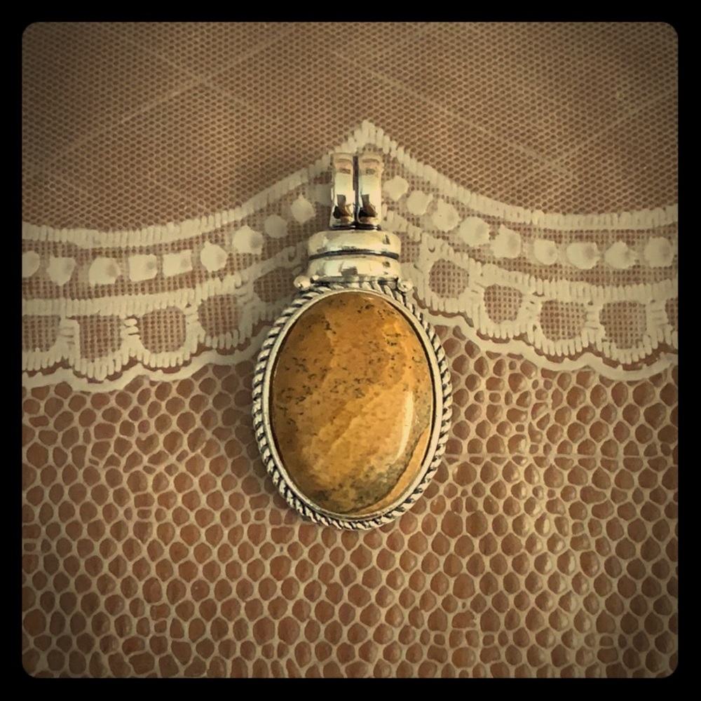 Stone pendent